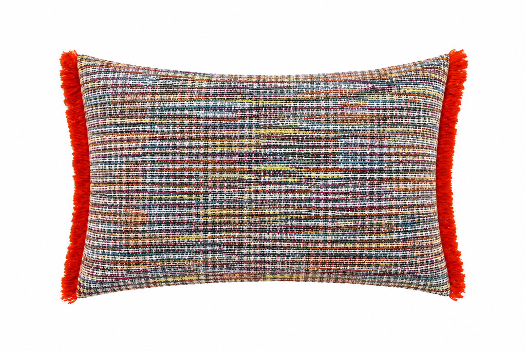 Multicolor tweed Cushion