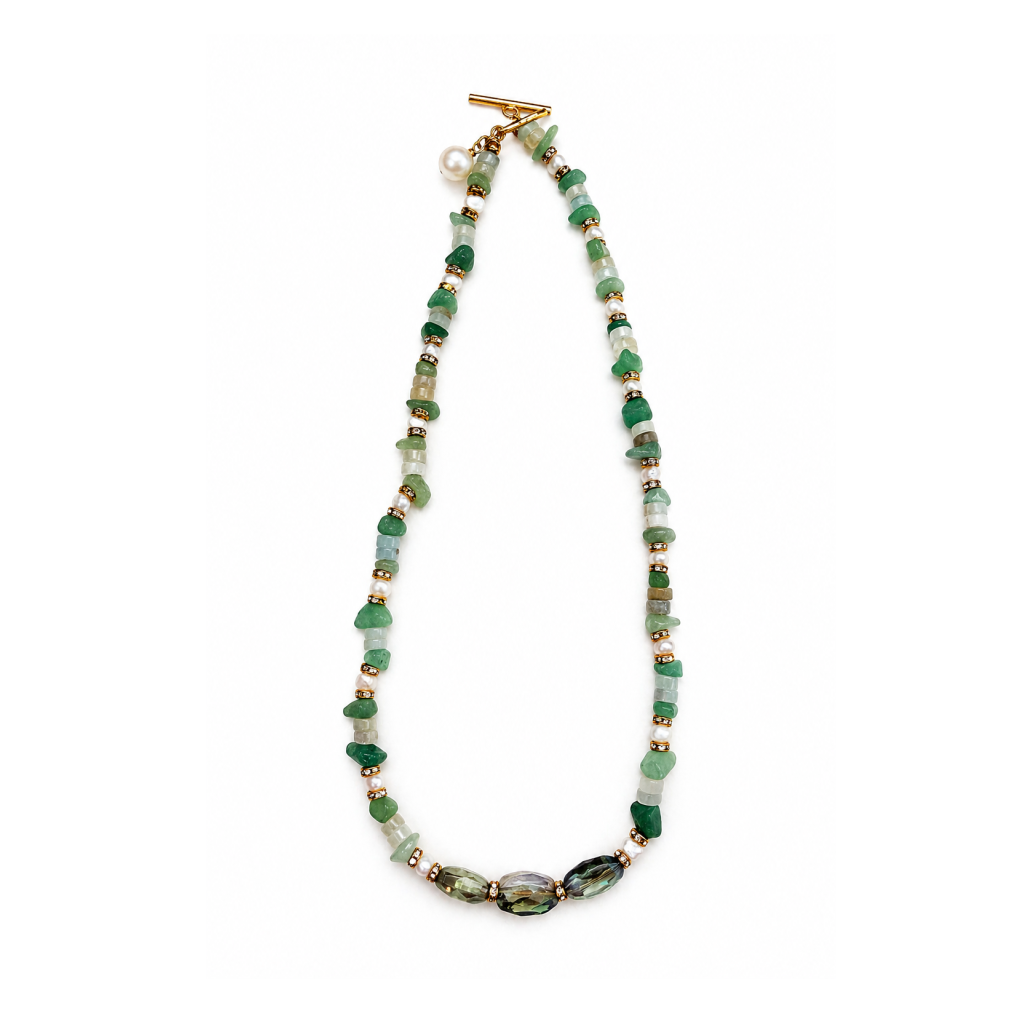 Jade Pearl Necklace