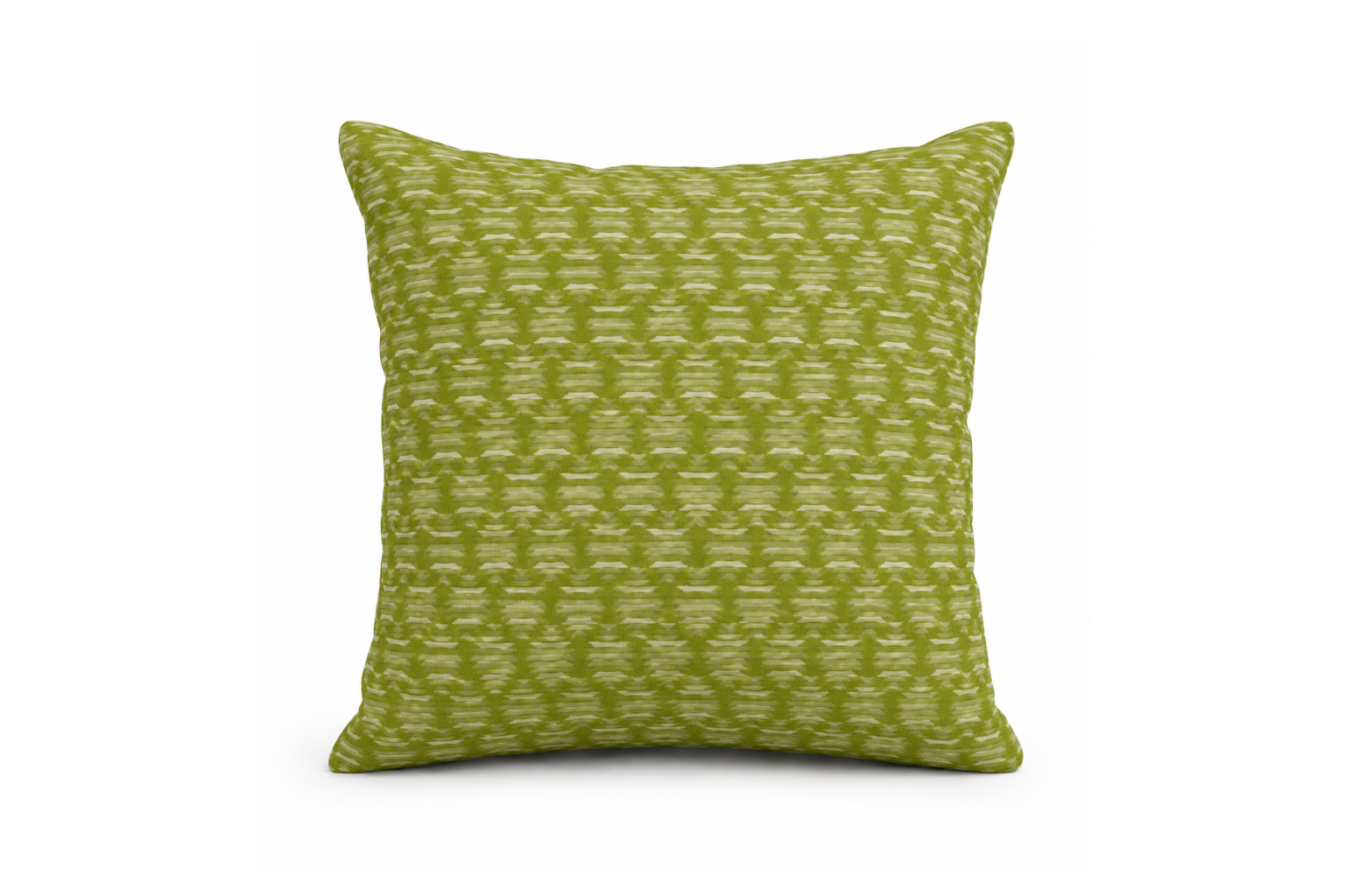 Light-Green Ikat Diamond