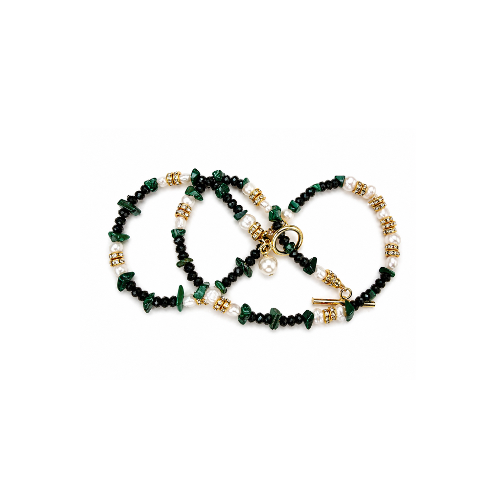 Onyx Malachite Necklace