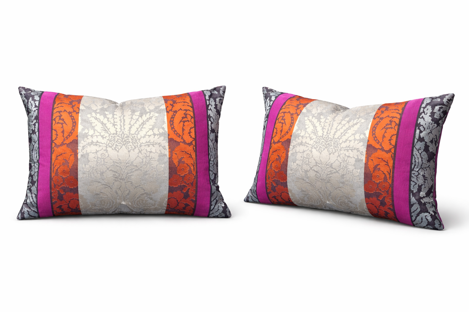 Orange Fuchsia Baroque