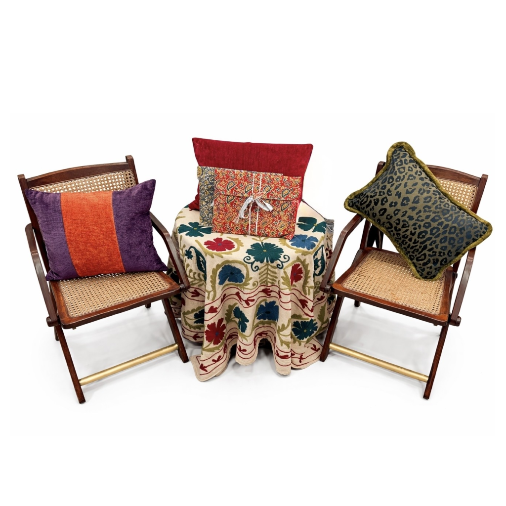 Set of Two Wooden Chairs '70