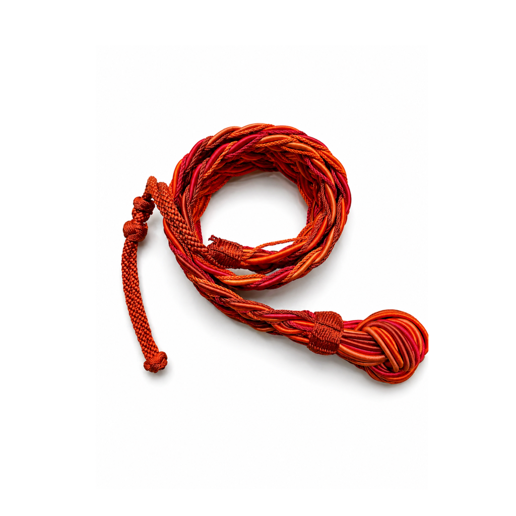 Silk Maroccain Belt Orange
