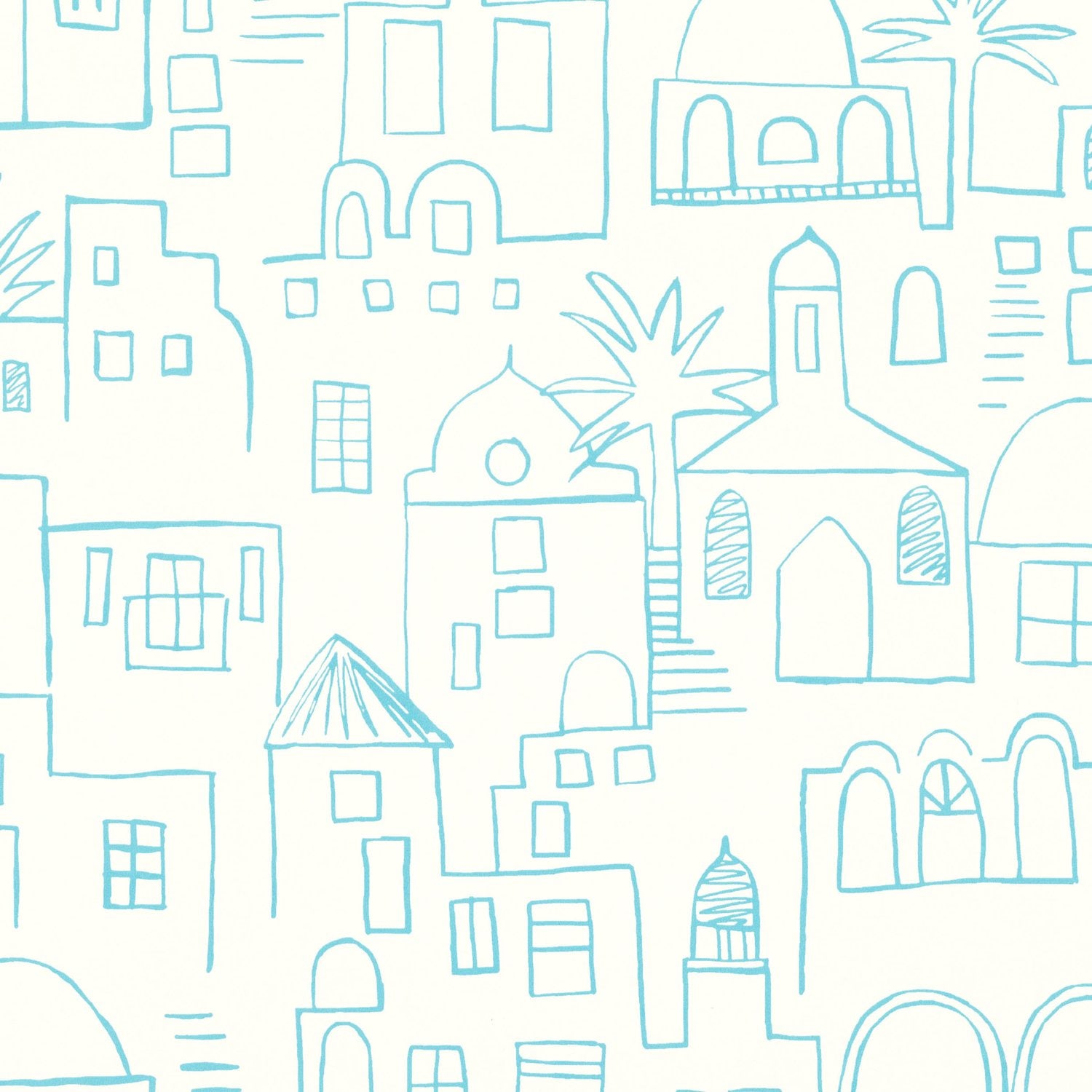 Teeny Santorini Blue